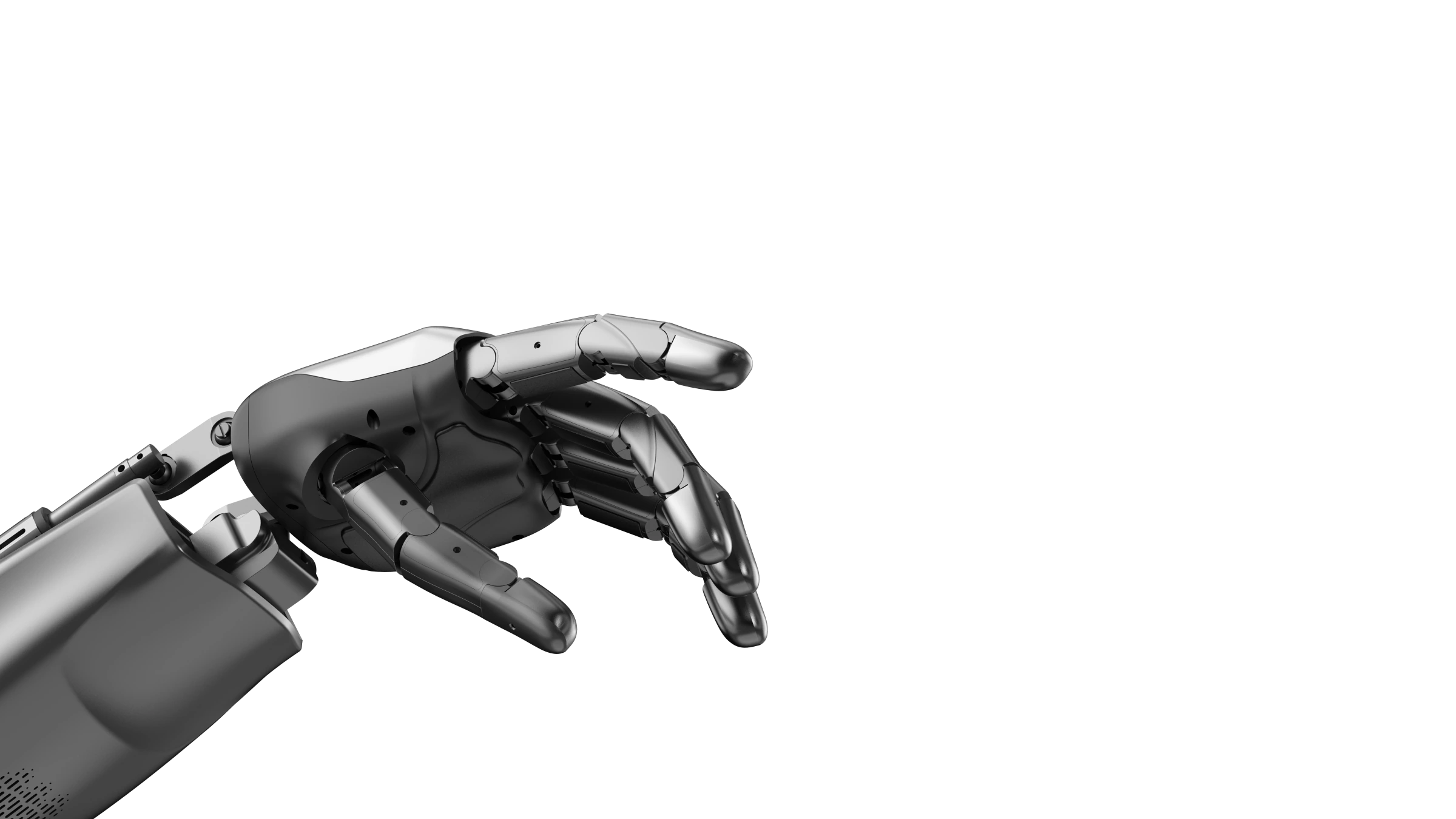 Gaoshan S1 dexterous hand showing its fingers and palm